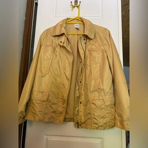 Vintage Yellow Rain Coat